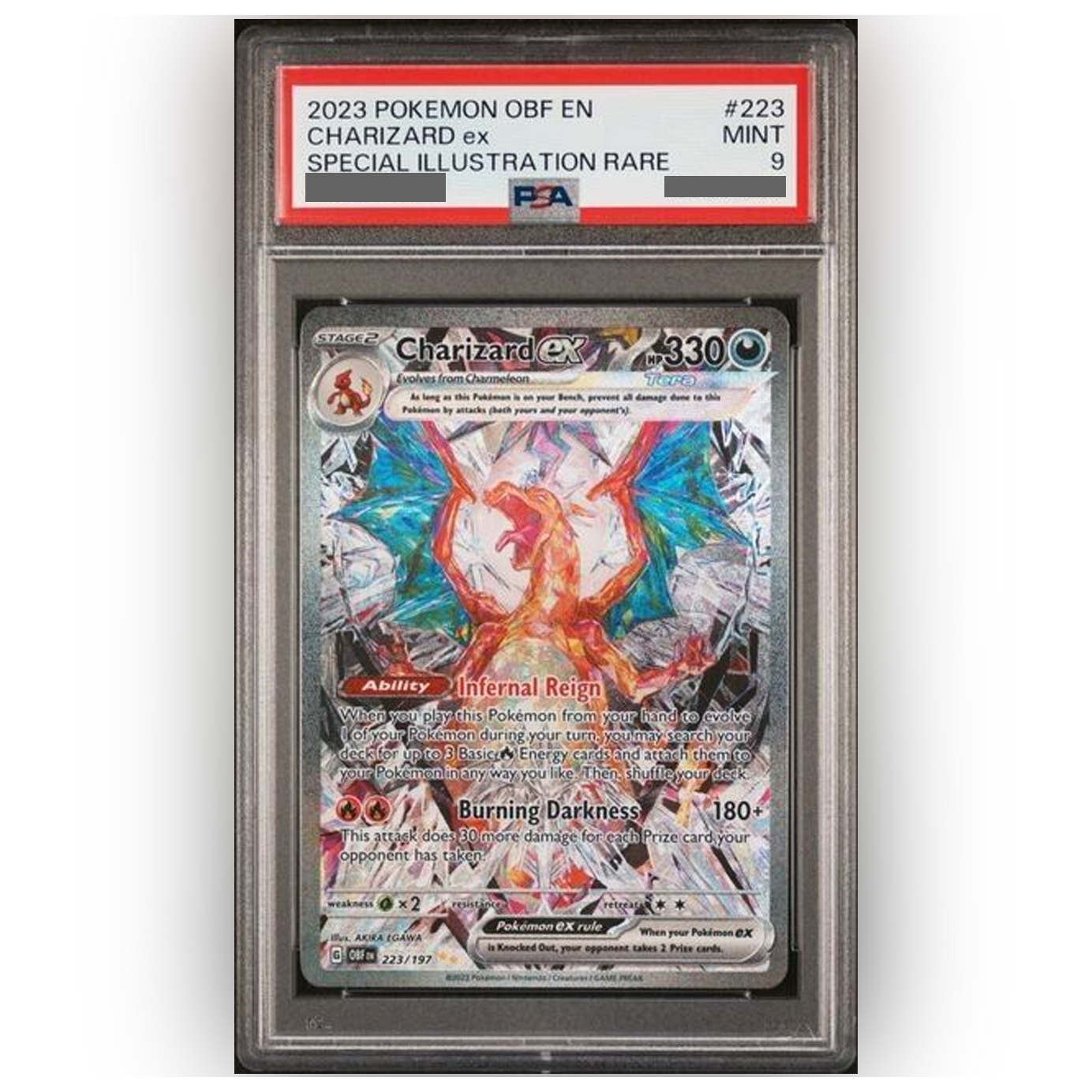 PSA9 - 223/197 - Charizard