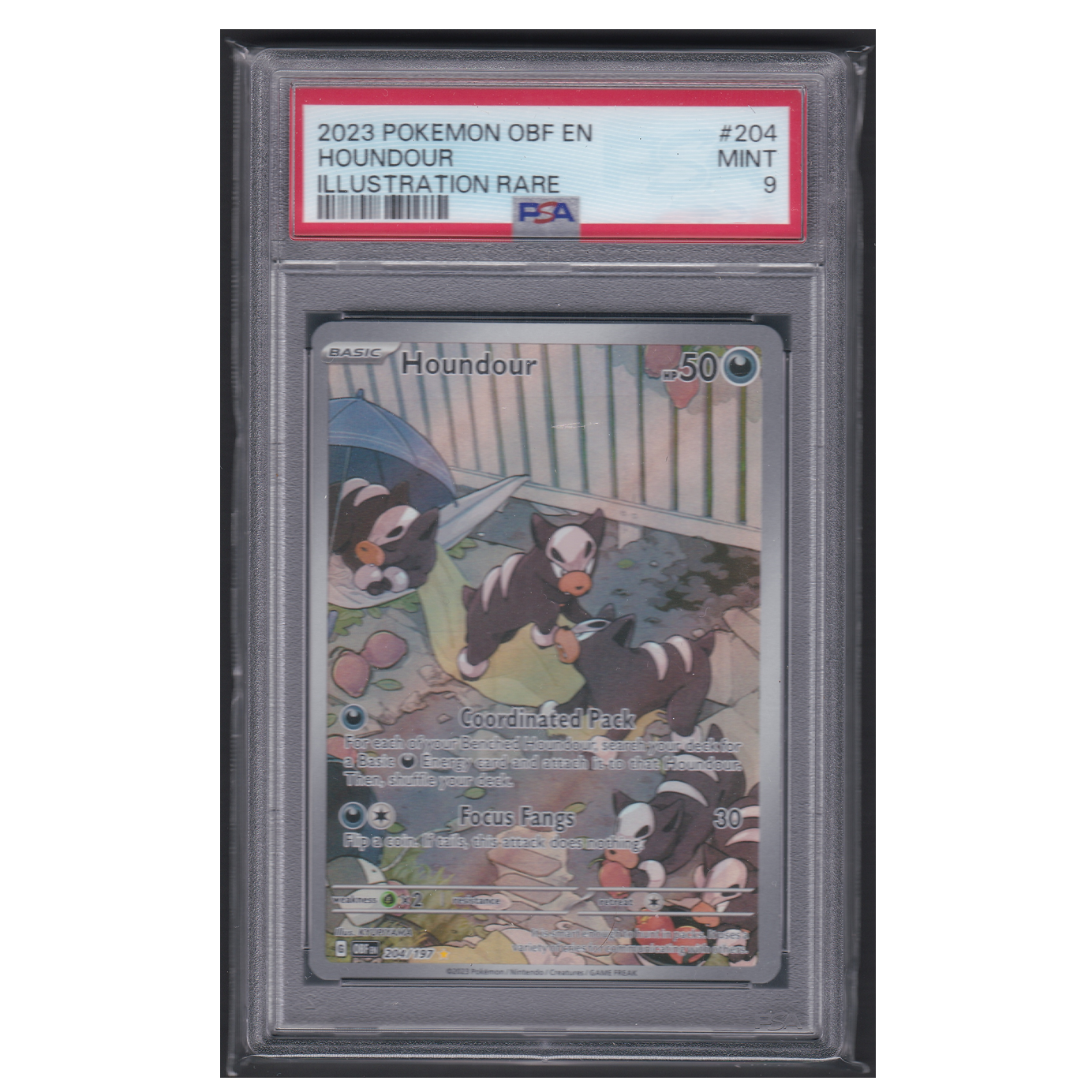 PSA9 - 204/197 - Houndour