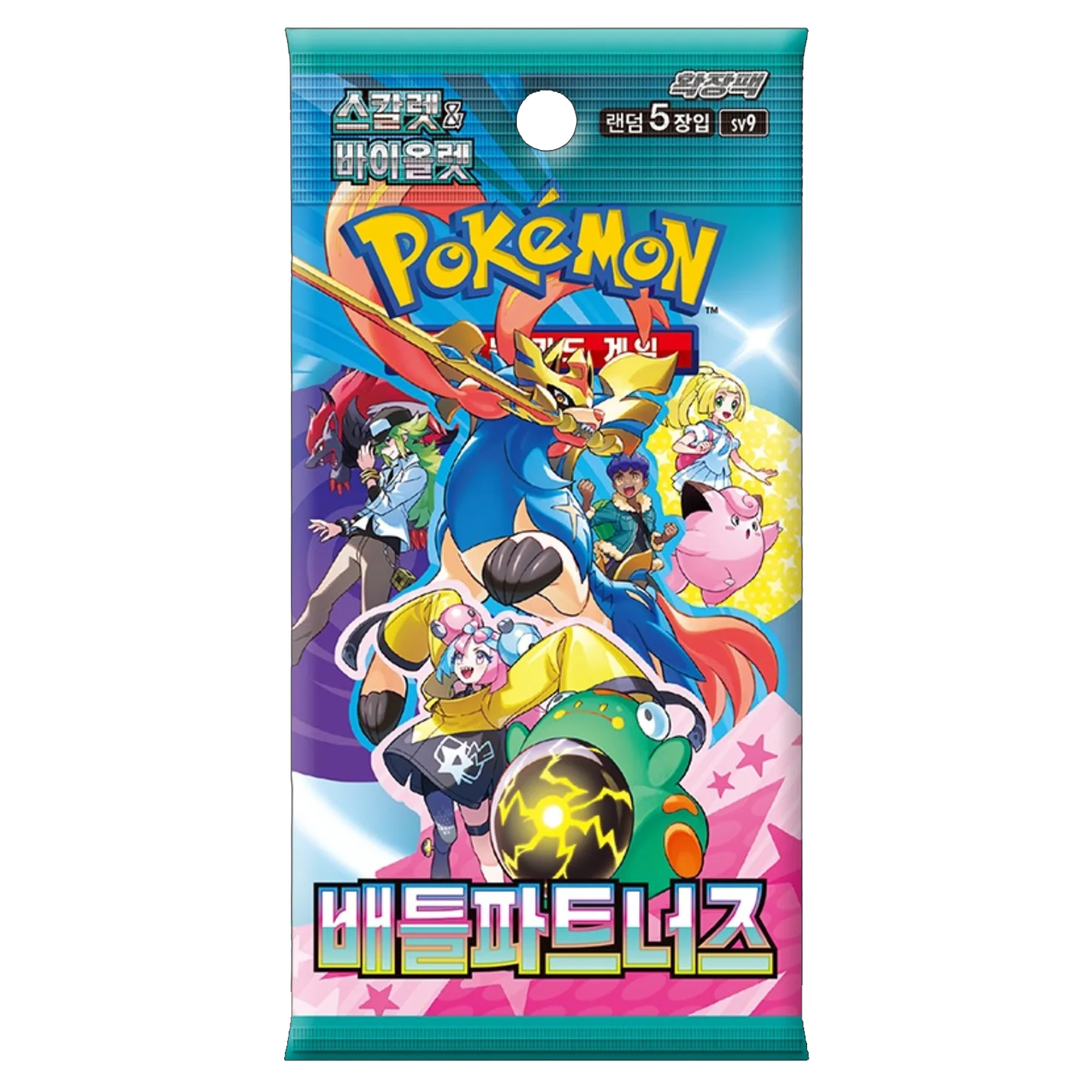 Battle Partners sv9 Korean Booster Pack