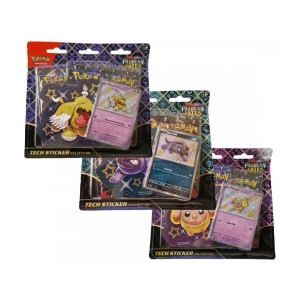 Paldean Fates Tech Sticker Blister x1