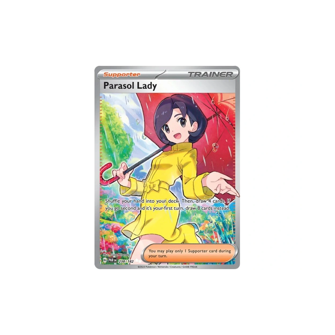 238/182 - Parasol Lady