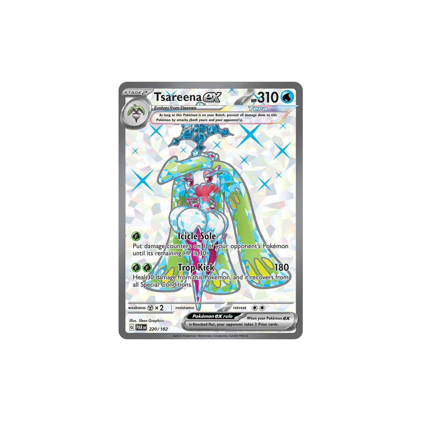 220/182 - Tsareena ex