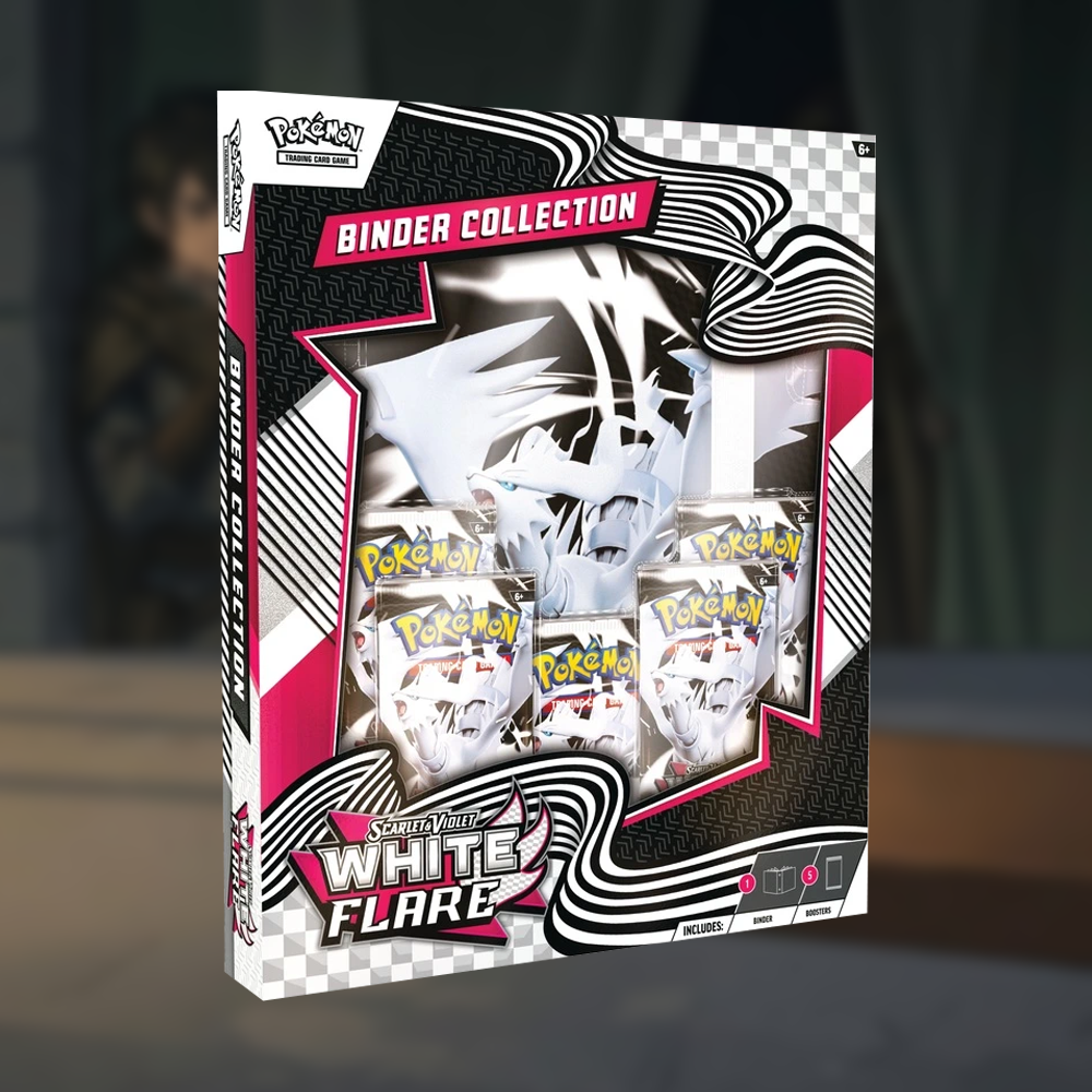 White Flare Binder Collection
